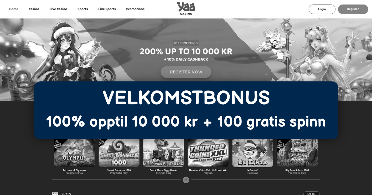Yaa Casino - Beste Online Spilleautomater i Norge